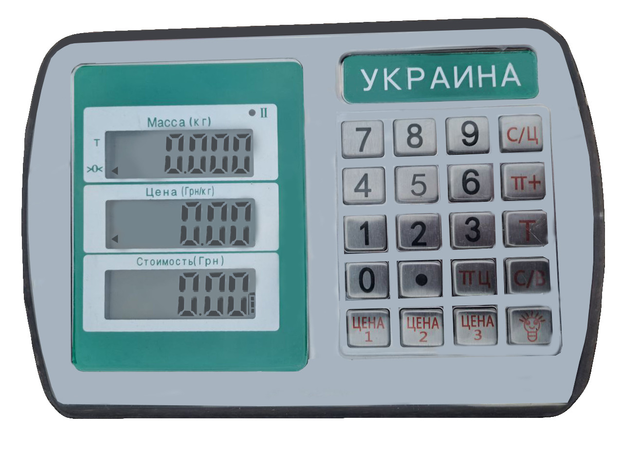 Для платформних ваг комплект 2000 кг (тензодатчики 4 шт. + коробка + кабель 3 м + Djen Fa A9-Україна)