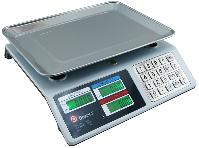 Ваги торговельні DOMOTEC 50кг